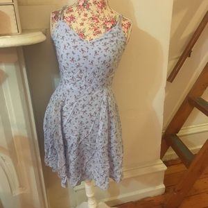 Floral skater dress